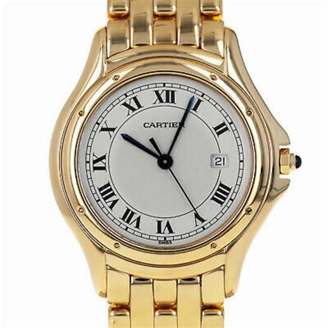 used cartier watches women's|pre owned ladies cartier watches.